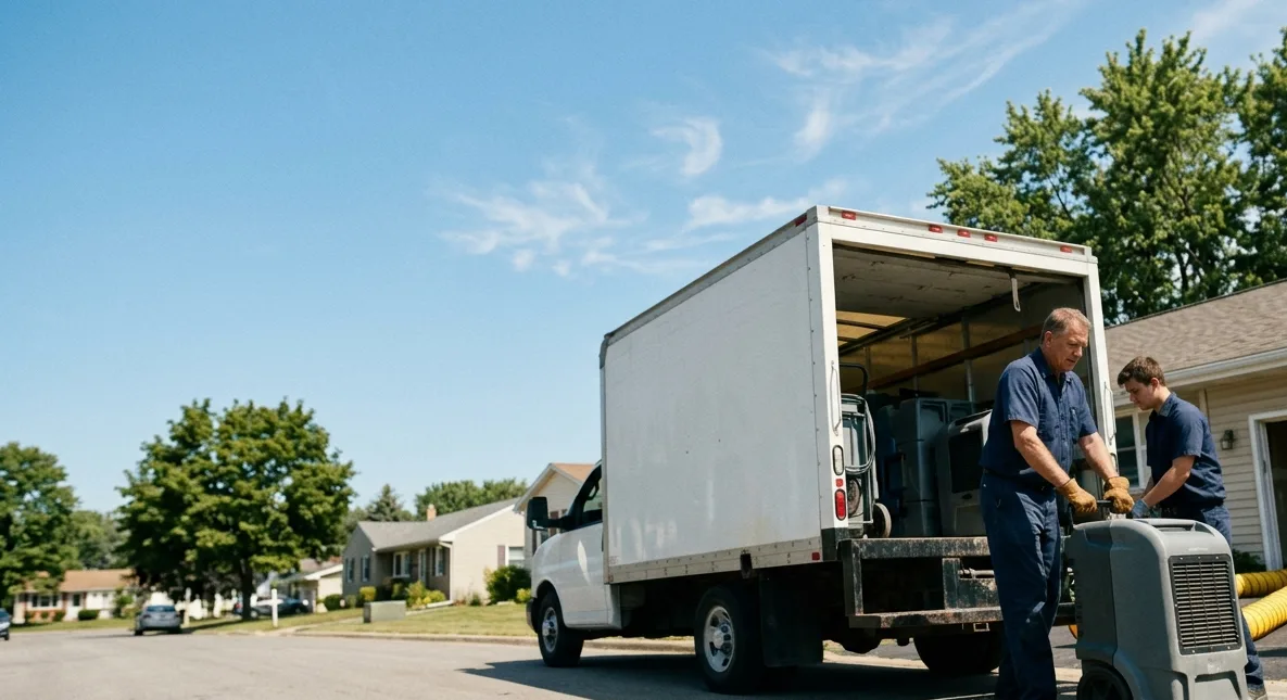 Water Damage Cleanup in Lucasville, OH near me